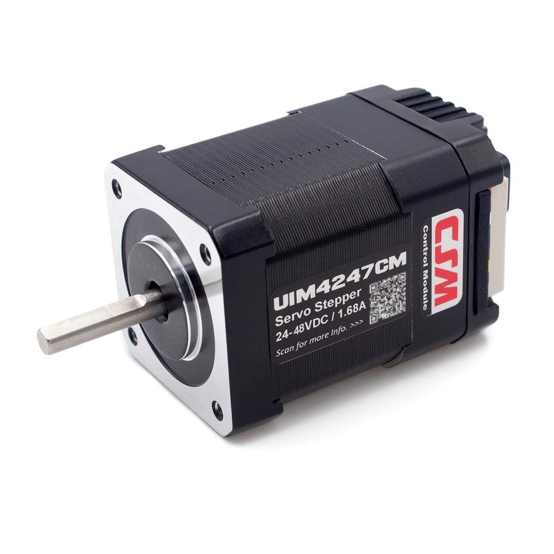 UIROBOT NEMA 17 Integrated Servo Stepper Motor with Built-in Encoder,Closed-Loop Servo Motion Controller and Driver,CAN Bus Interface,High Speed 3000RPM,Max0.43Nm, 1.7A,24-48VDC (UIM4247CM) - Image 1
